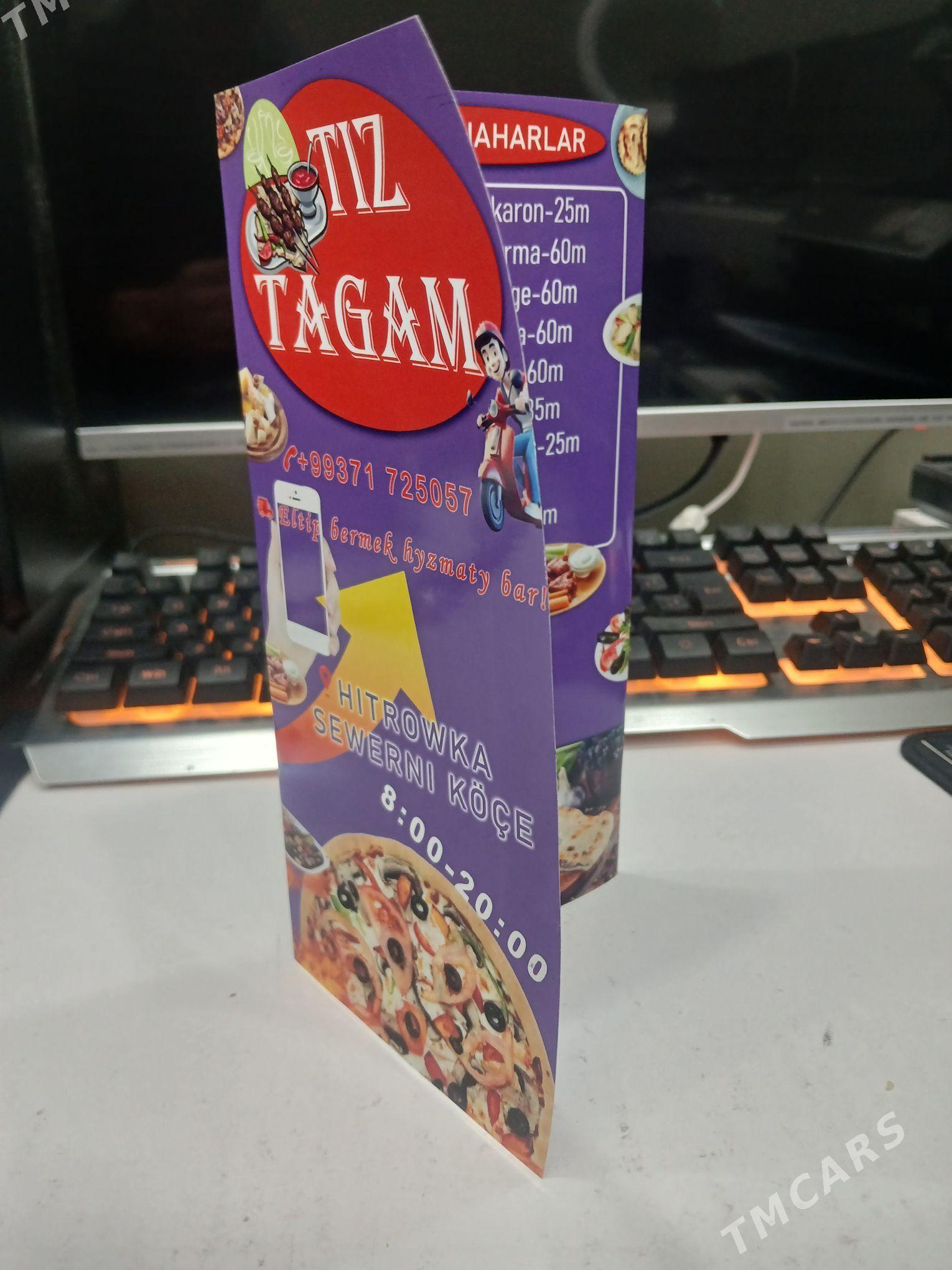 Buklet flayer wizitka - Ашхабад - img 3