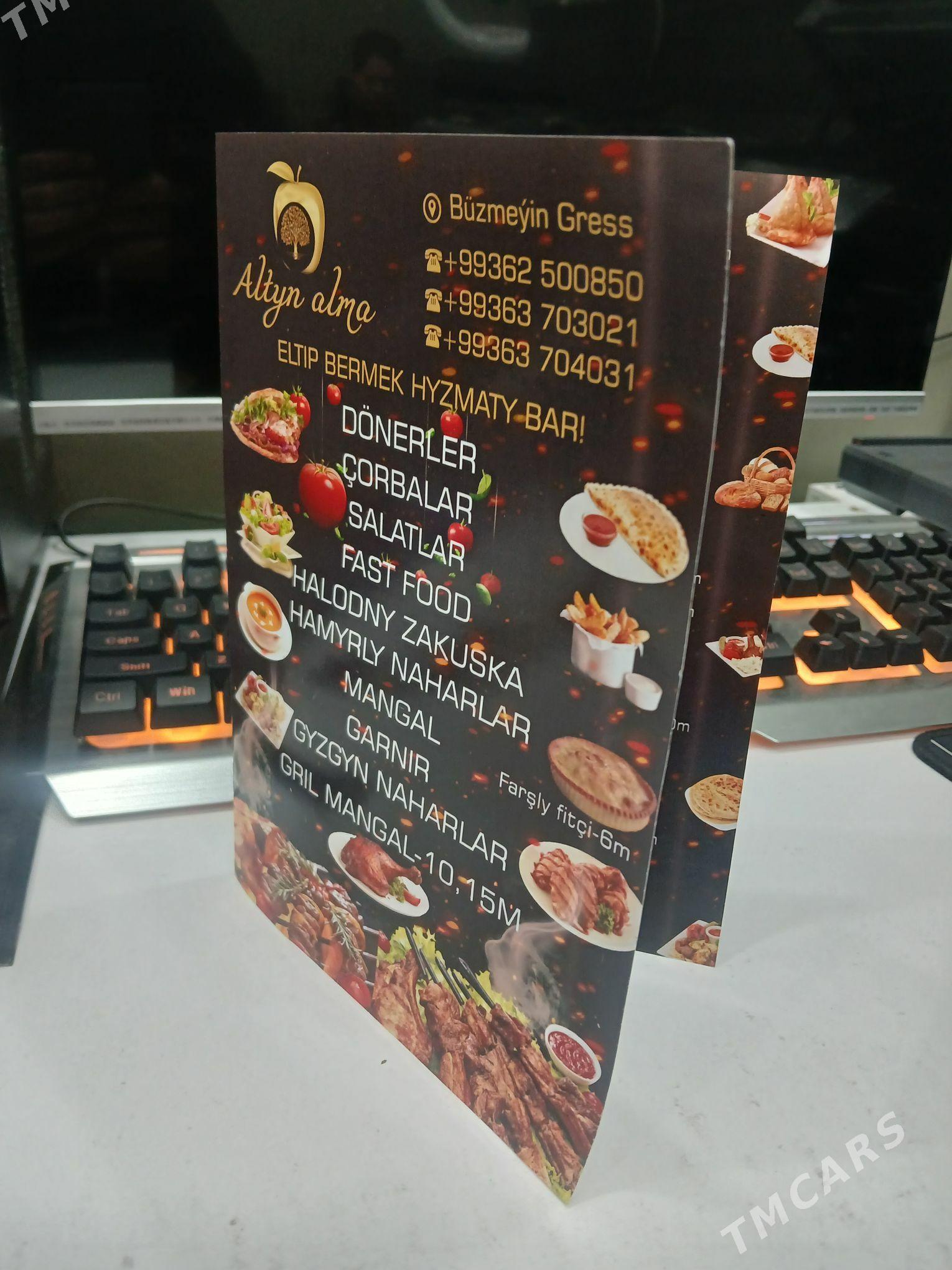 Buklet flayer wizitka - Ашхабад - img 2