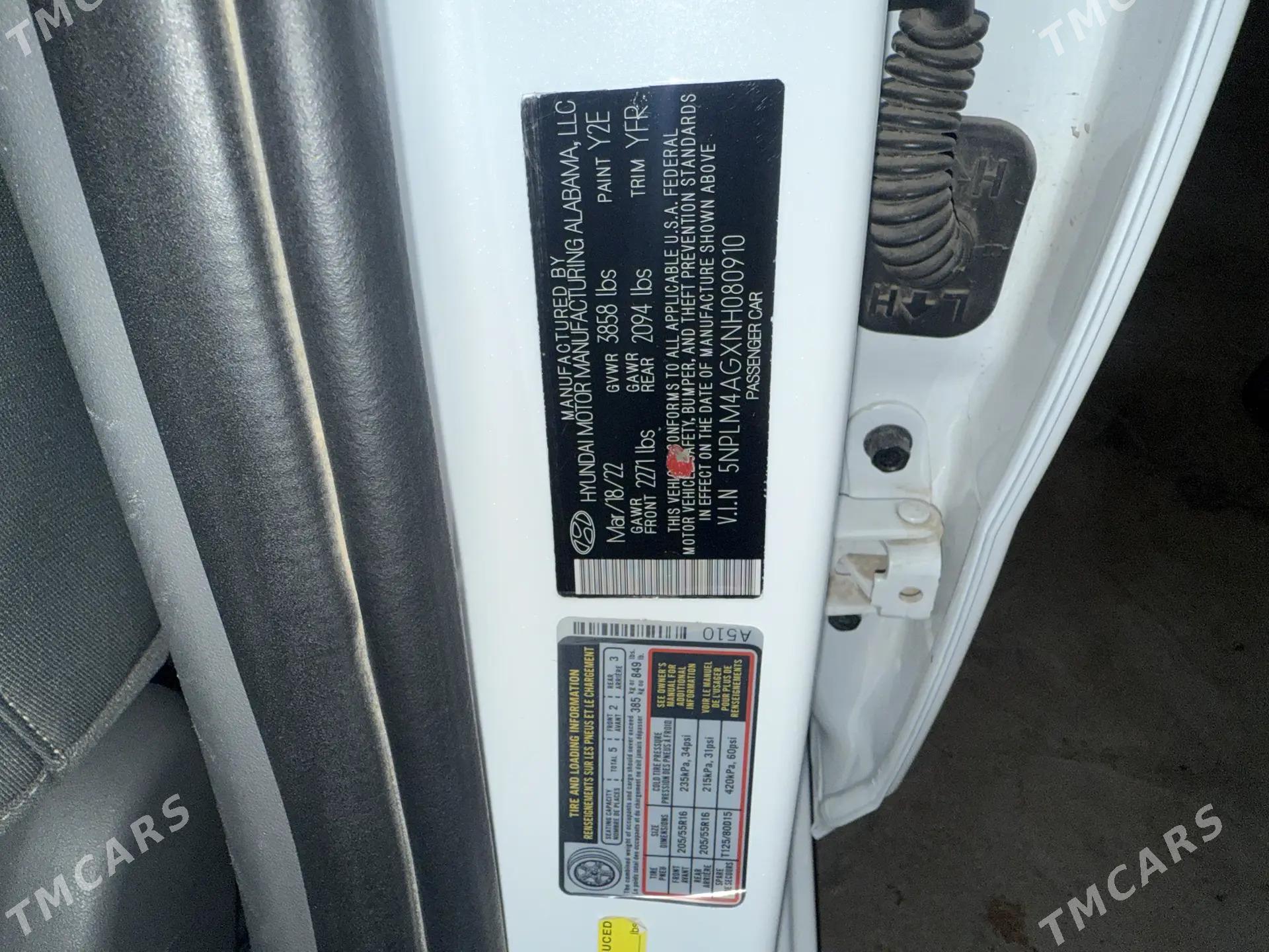 Hyundai Elantra 2022 - 300 000 TMT - Мары - img 6