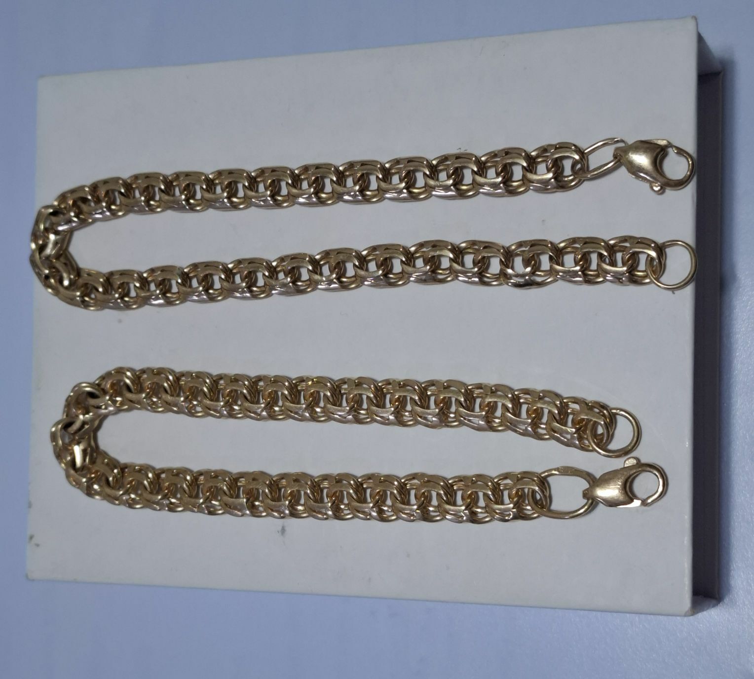 gyzyl 20 gramlyk braslet 2sany - Бабадайхан - img 5