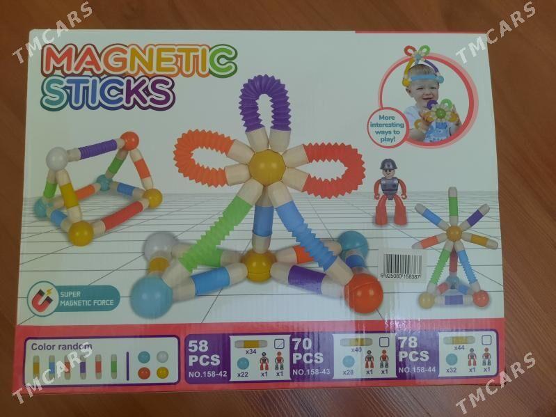 Магнитный конструктор новый - Ашхабад - img 3