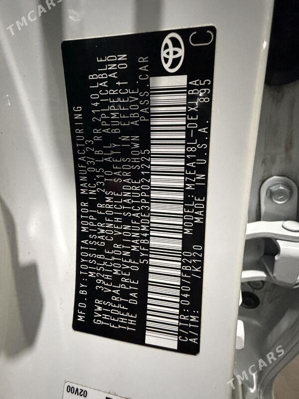 Toyota Corolla 2023 - 275 000 TMT - Ашхабад - img 7