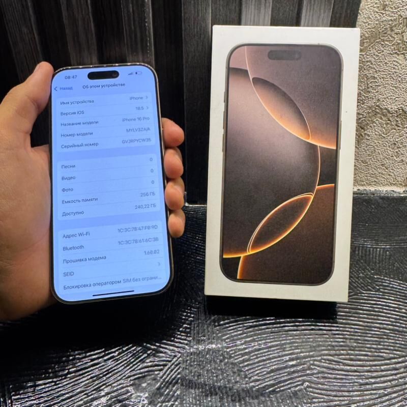 iPhone 16 Pro 256Gb - Türkmenabat - img 2
