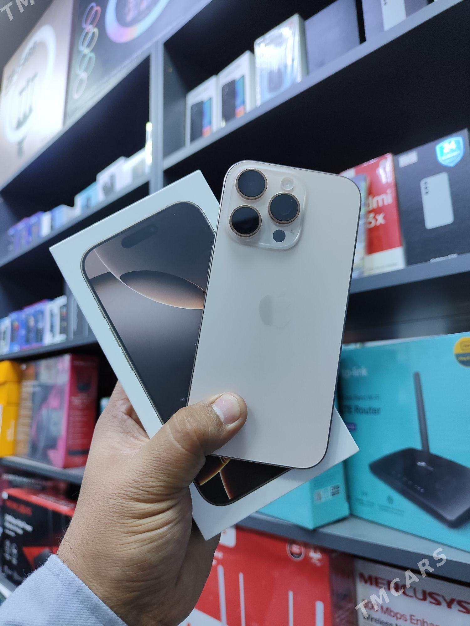IPHONE 16 PRO 128GB DESERT - Aşgabat - img 1