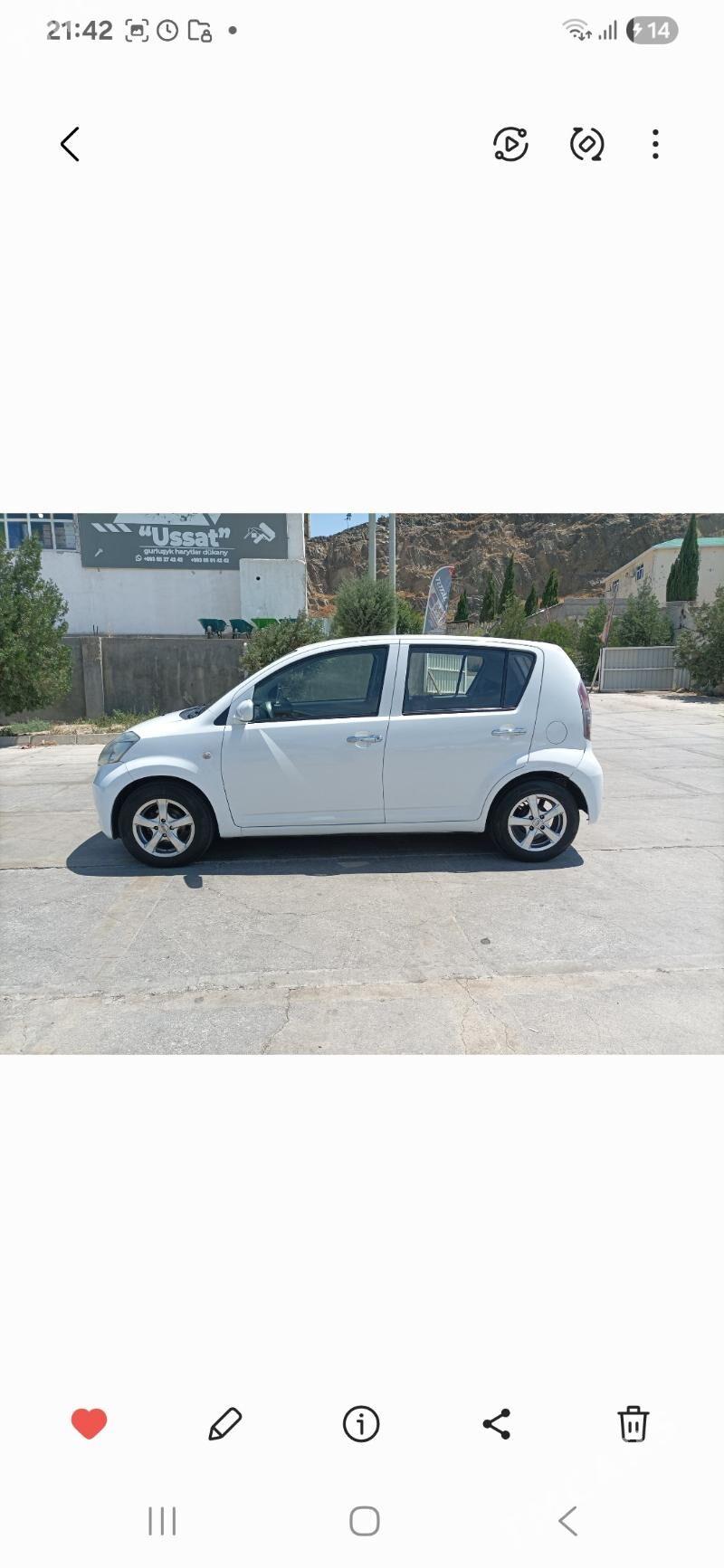 Daihatsu Sirion 2006 - 75 000 TMT - Туркменбаши - img 6