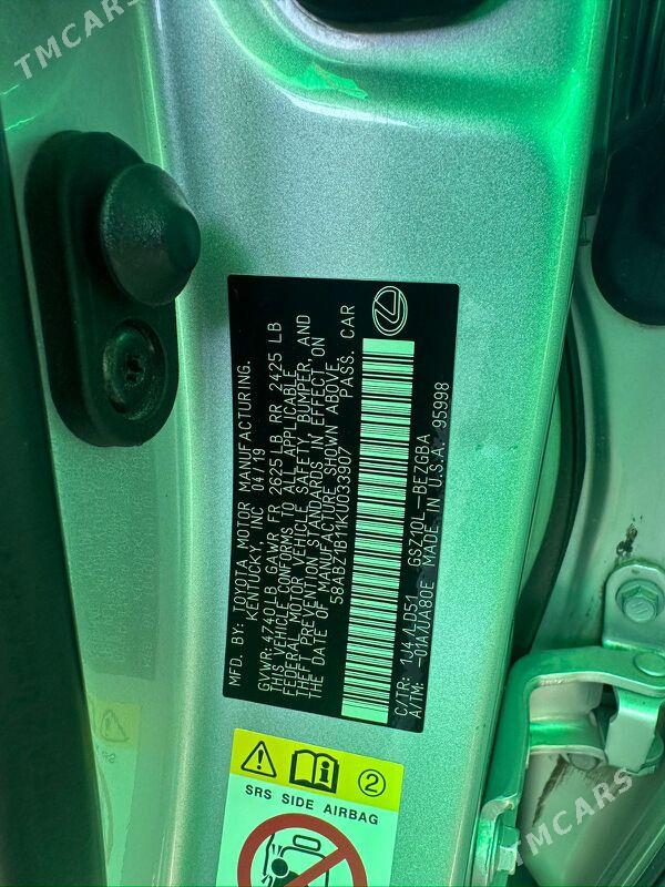 Lexus ES 350 2019 - 575 000 TMT - Aşgabat - img 5