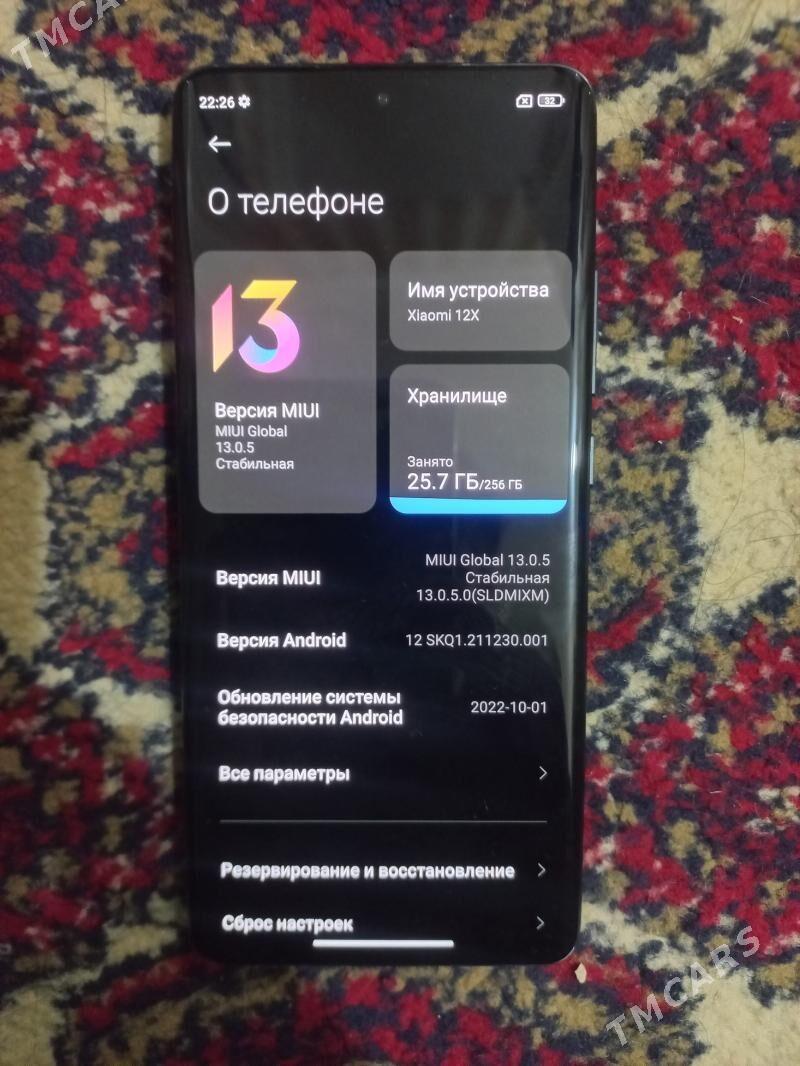 XIAOMI 12X 12/256 - Daşoguz - img 3