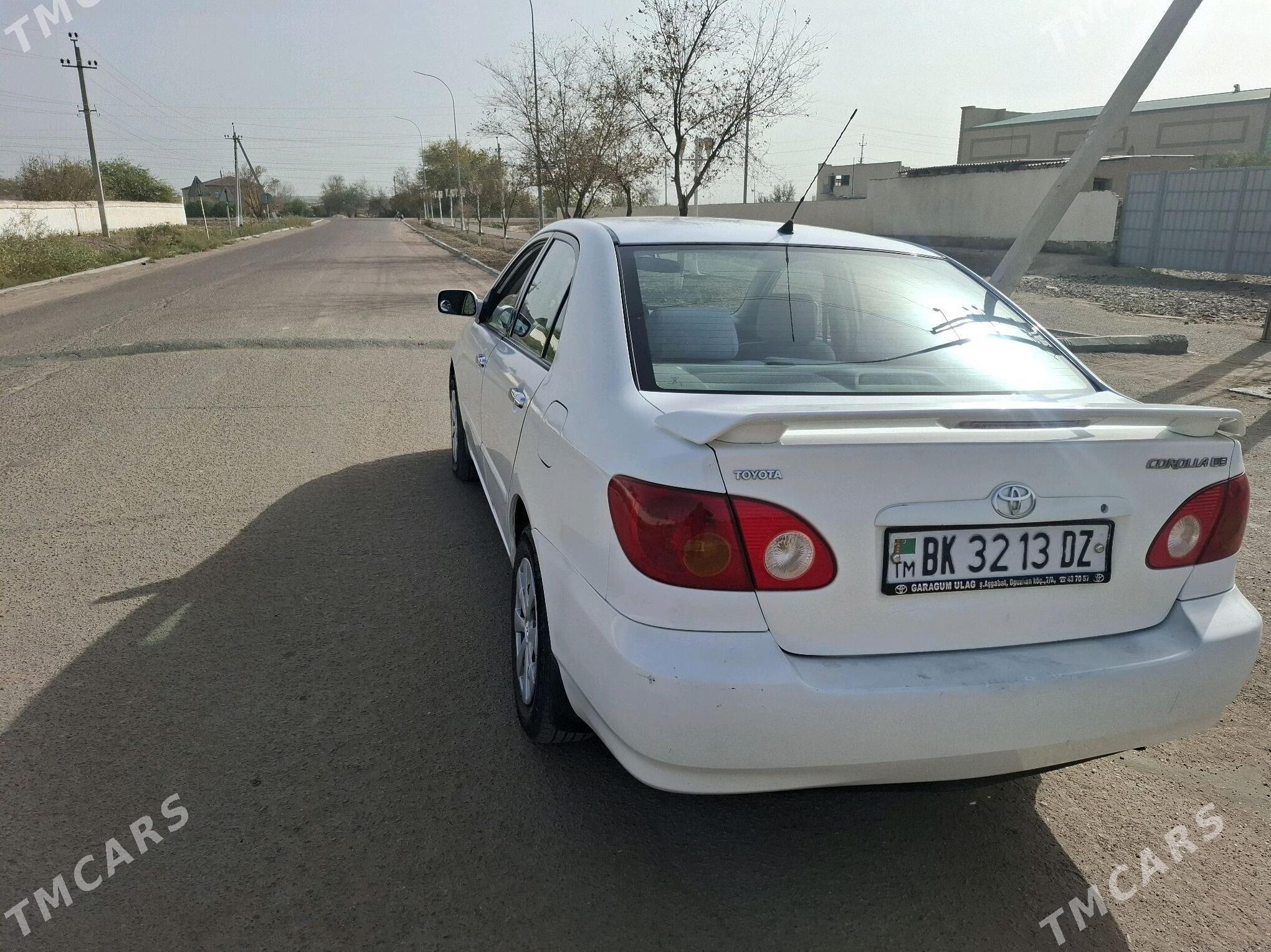 Toyota Corolla 2002 - 130 000 TMT - Гороглы (Тагта) - img 3