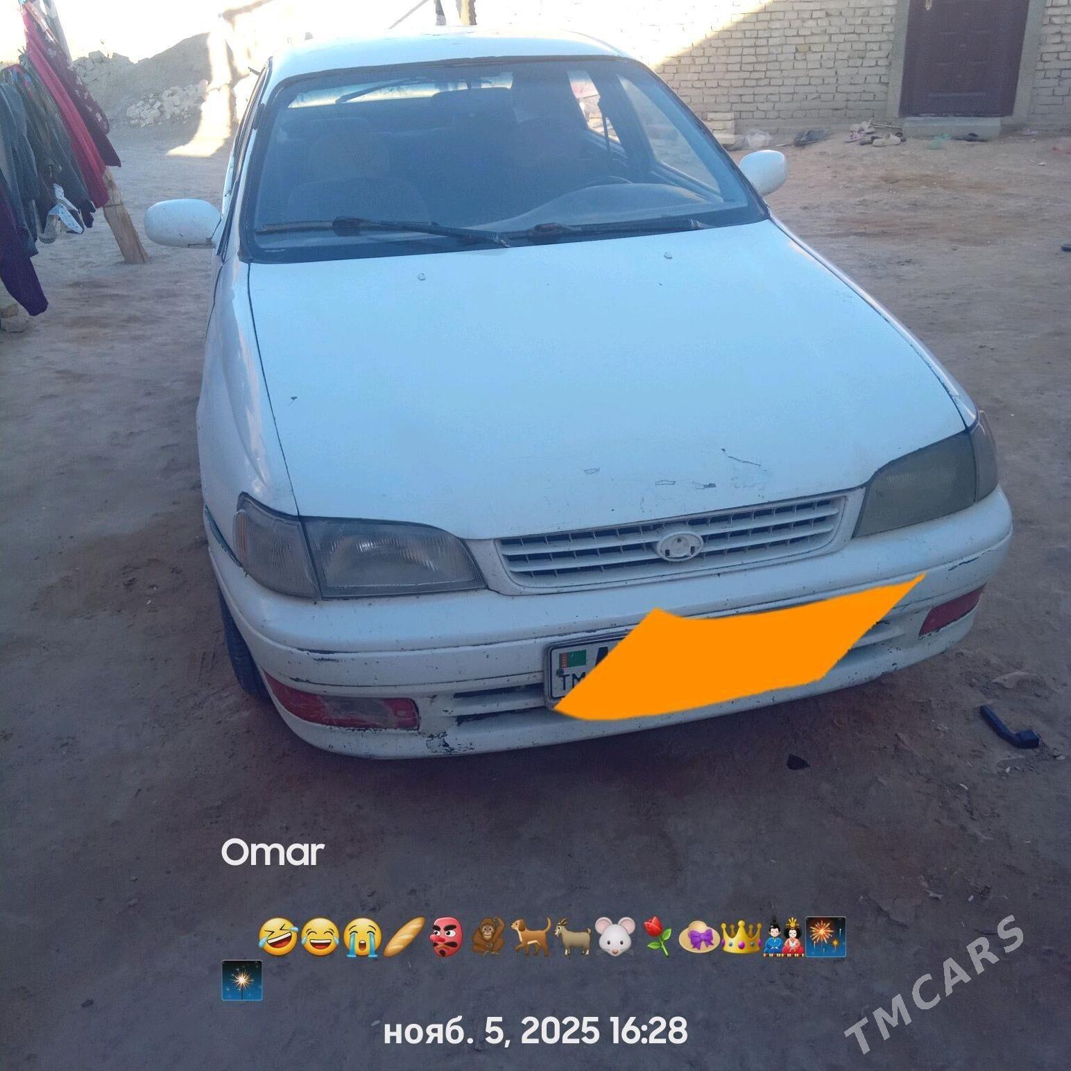 Toyota Corona 1995 - 45 000 TMT - Ёлётен - img 1