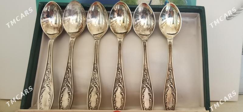 Мельхиоровые, ложки - Aşgabat - img 2