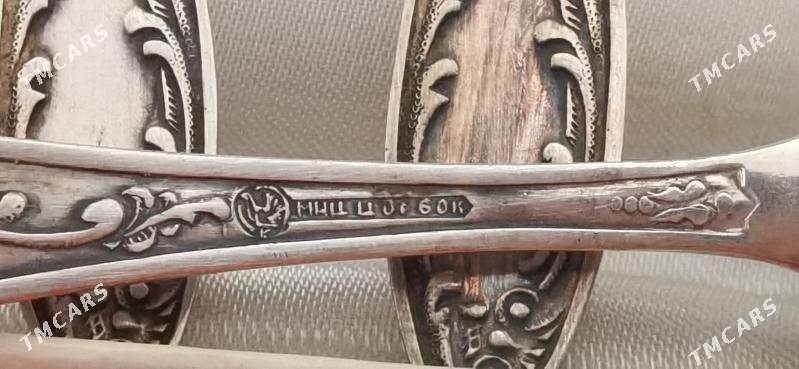 Мельхиоровые, ложки - Aşgabat - img 4