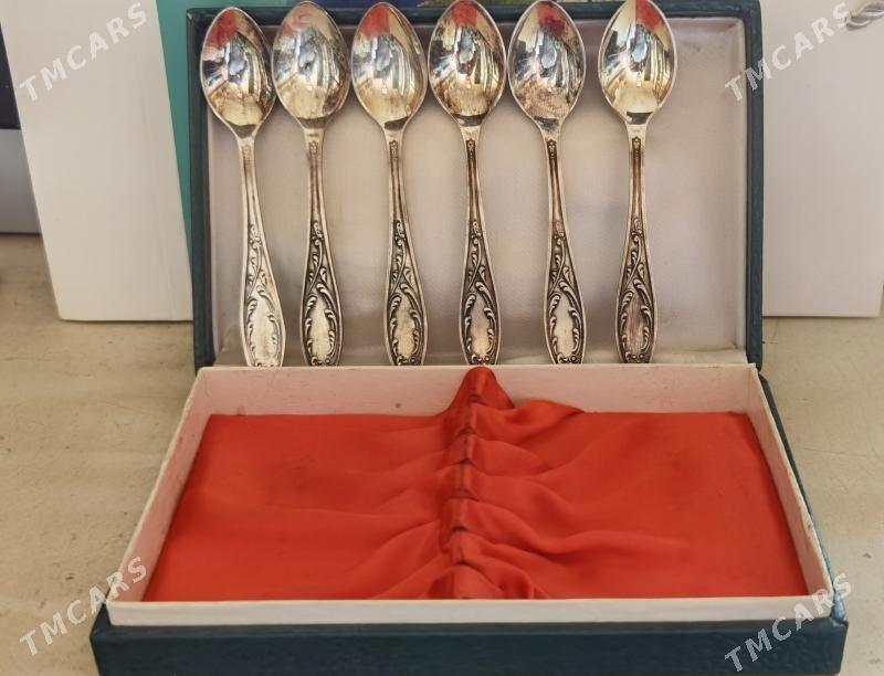 Мельхиоровые, ложки - Aşgabat - img 1