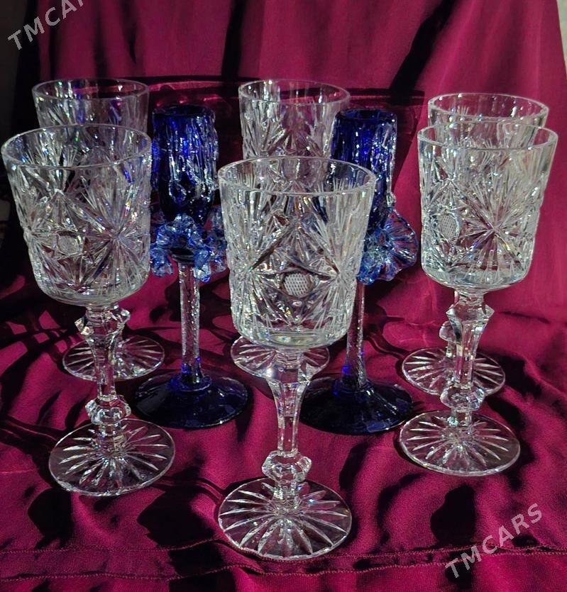 Фужеры хрусталь fuzer hrustal - Aşgabat - img 2