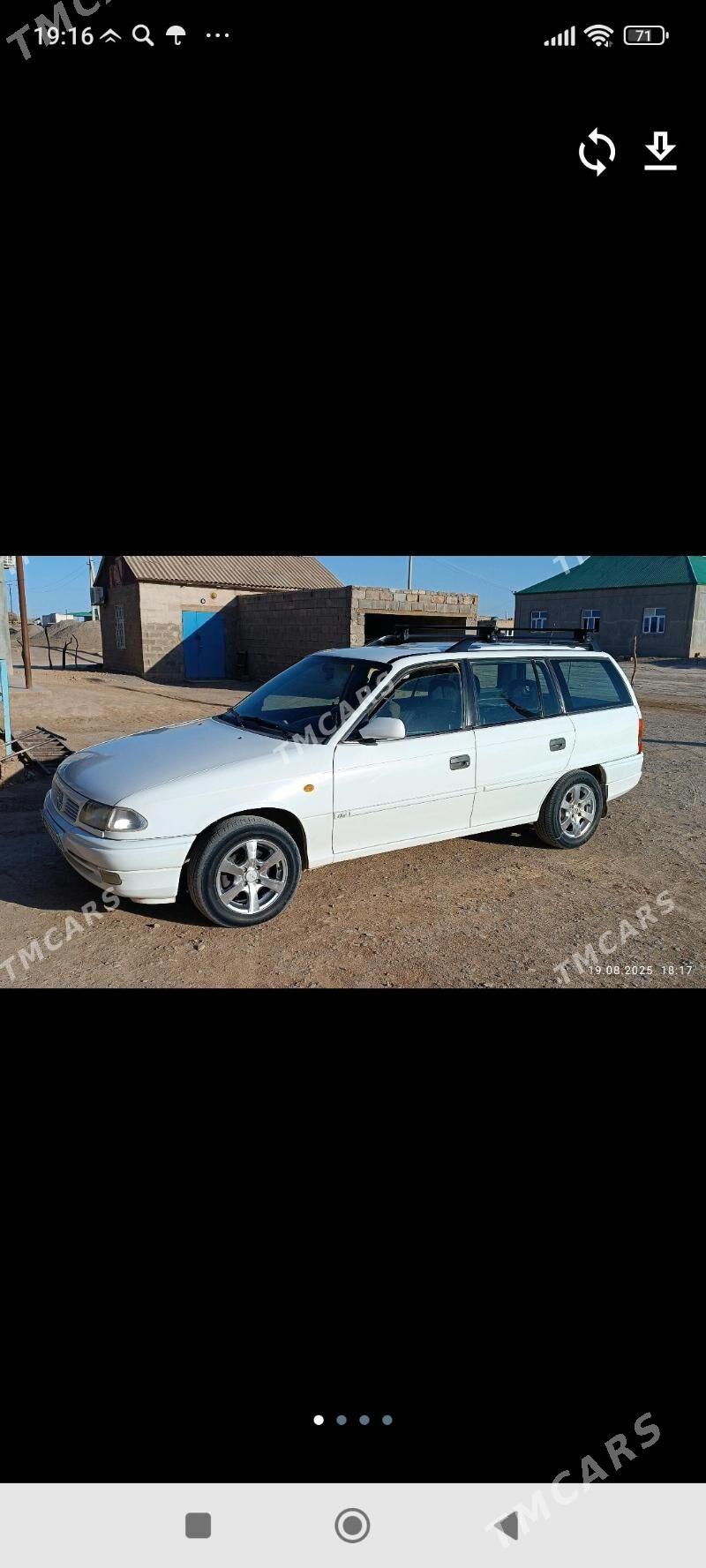 Opel Astra 1996 - 58 000 TMT - Мары - img 1