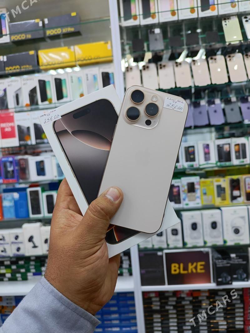 IPHONE 16 PRO 256GB DESERT - Ашхабад - img 1