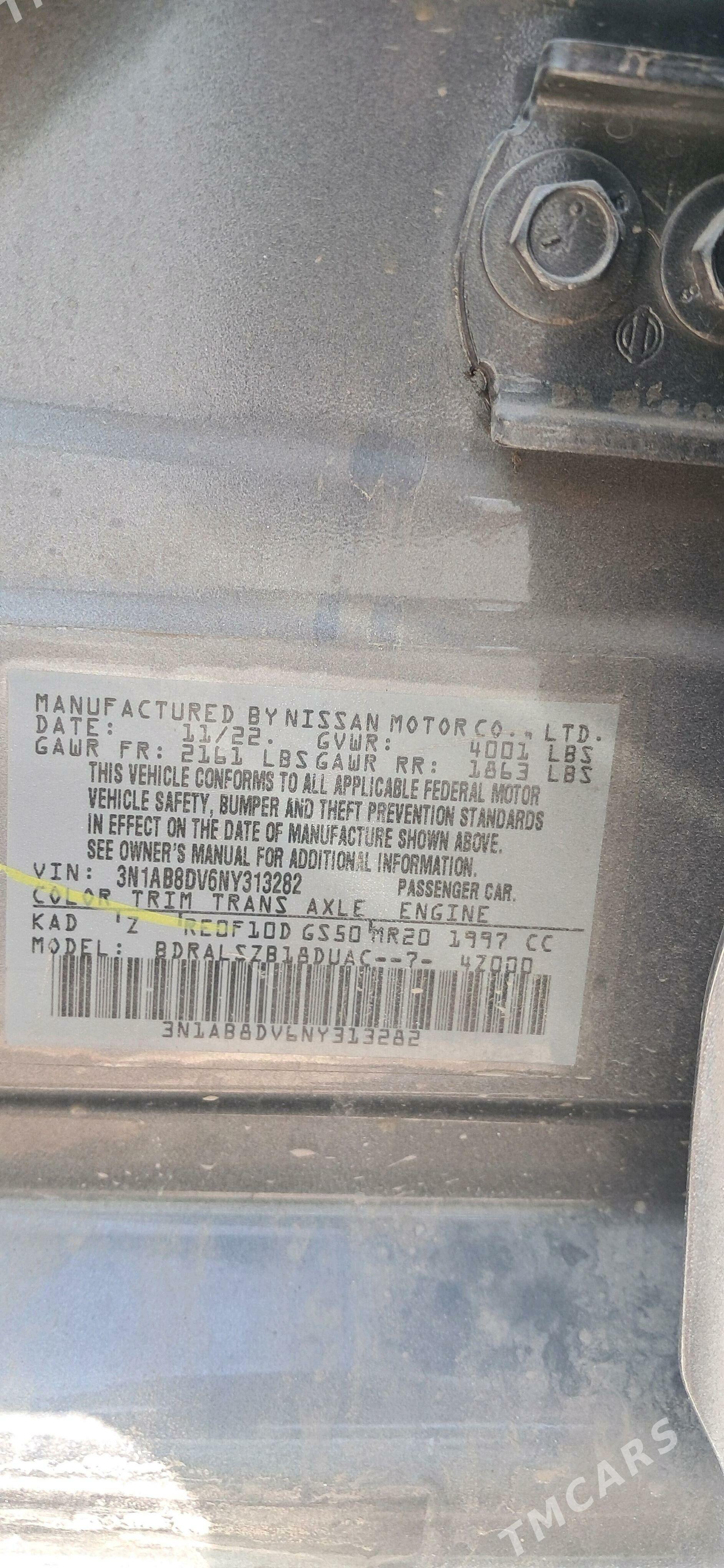 Nissan Sentra 2022 - 147 000 TMT - Мары - img 7