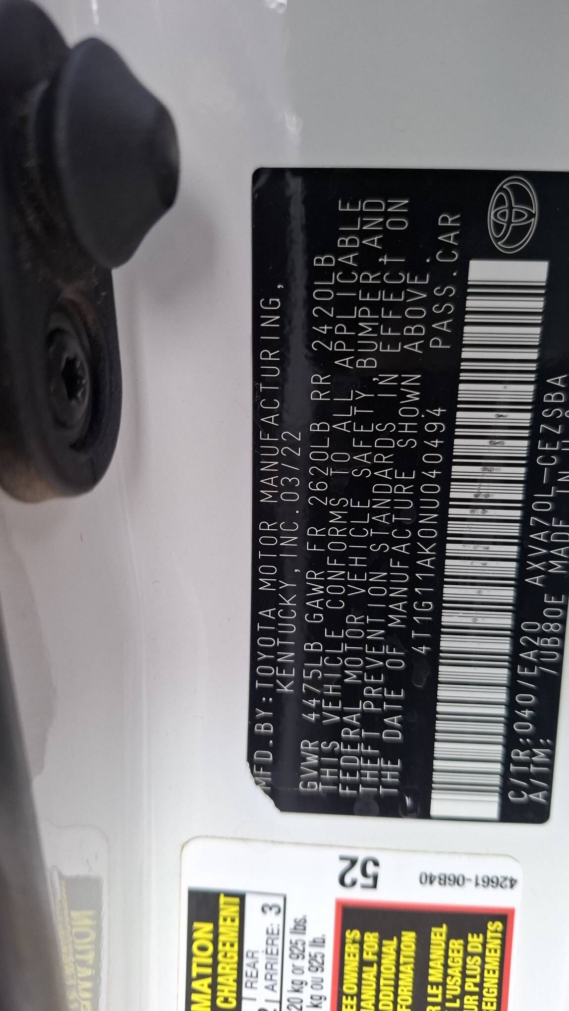 Toyota Camry 2022 - 345 000 TMT - Kerki - img 9