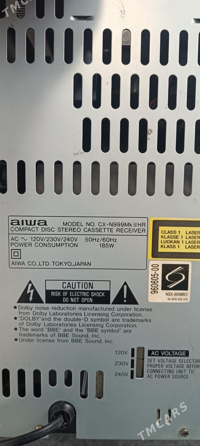 AIWA 999 MK2 МУЗЫКАЛЬНЫЙ ЦЕНТР - Aşgabat - img 4