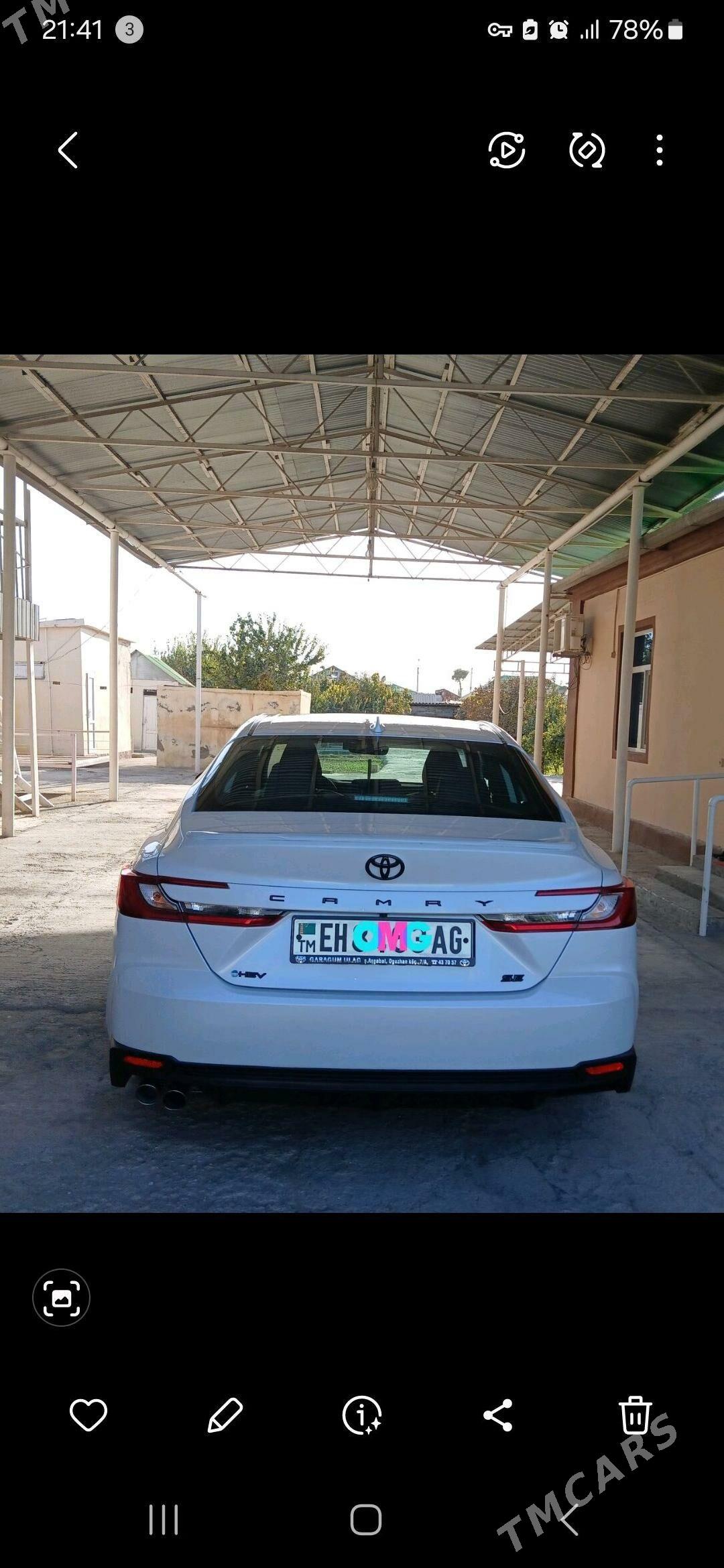 Toyota Camry Hybrid 2024 - 450 000 TMT - Ашхабад - img 2