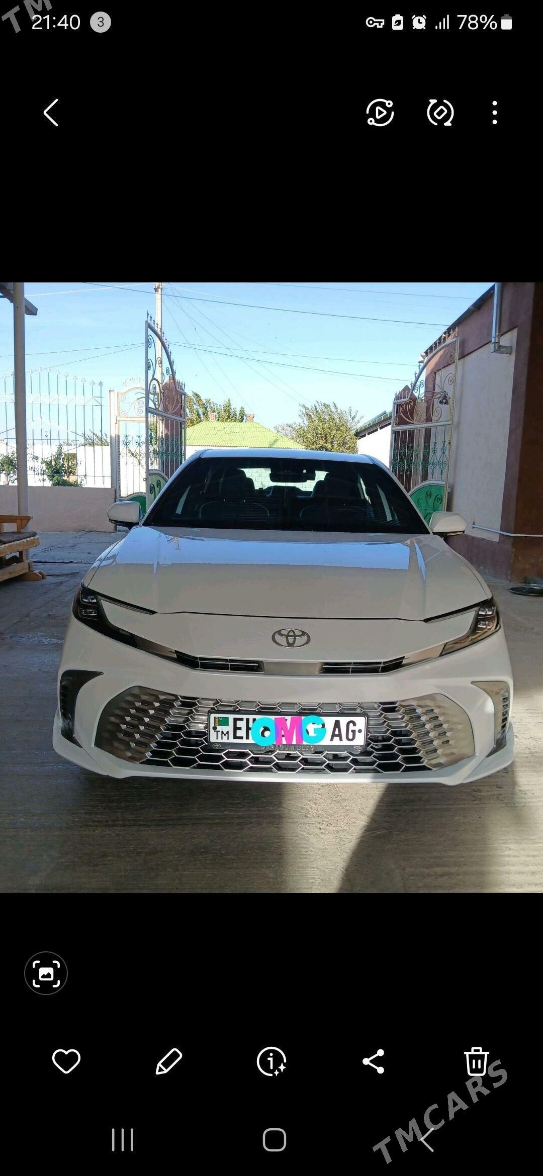 Toyota Camry Hybrid 2024 - 450 000 TMT - Ашхабад - img 1