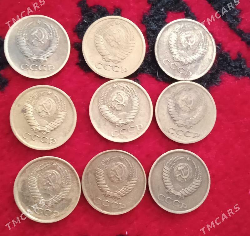 1 копеек СССР монета teññe - Aşgabat - img 8