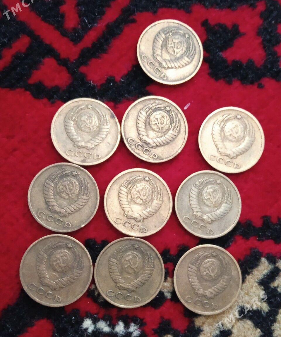 2 копеек СССР монета teññe - Aşgabat - img 2