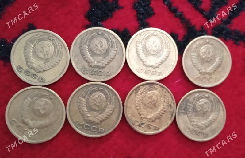 2 копеек СССР монета teññe - Aşgabat - img 4