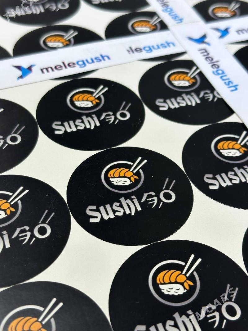 etiketka,nakleýka,kagyz,wizitka,paket,karton paket - Aşgabat - img 4