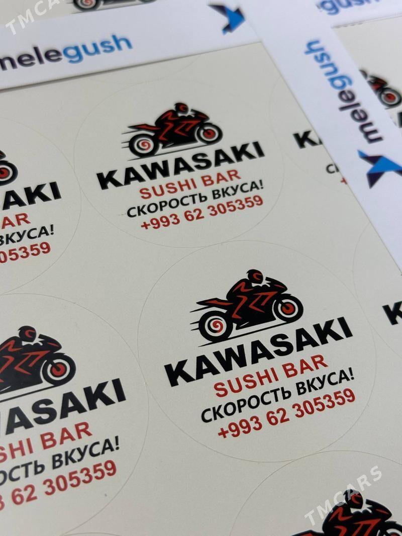 etiketka,nakleýka,kagyz,wizitka,paket,karton paket - Aşgabat - img 6