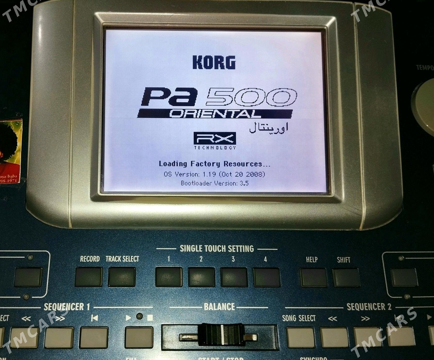 Korg Pa500 - Büzmeýin GRES - img 2