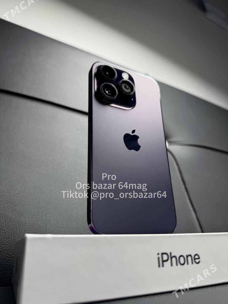 iPhone 14 Pro 2 sim87 %128gb - Ашхабад - img 1