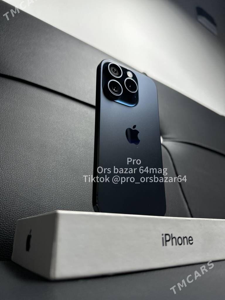 iPhone 15 Pro 1 sim ,256g - Ашхабад - img 1