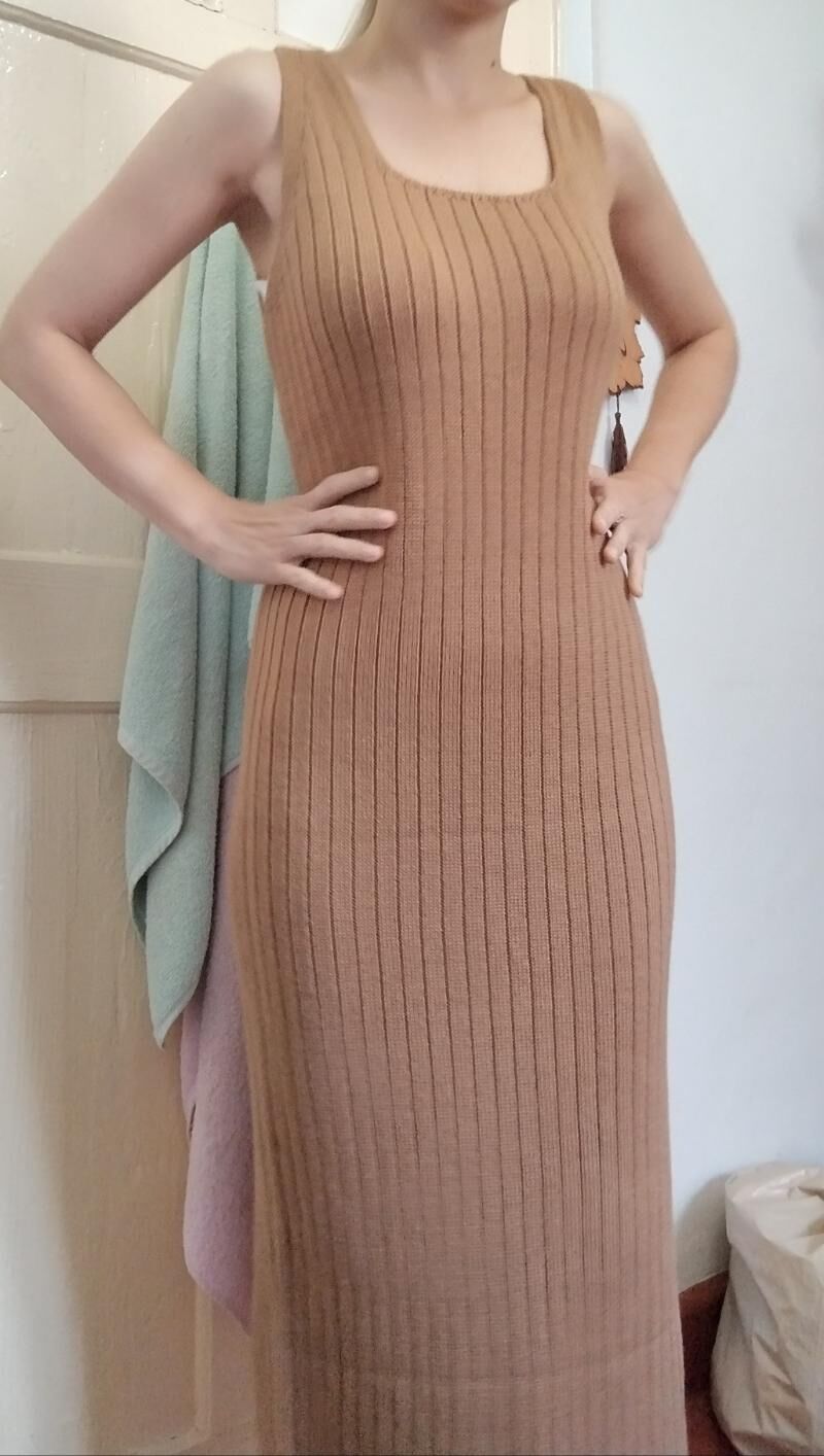 Сарафан вязаный - 1 mkr - img 1