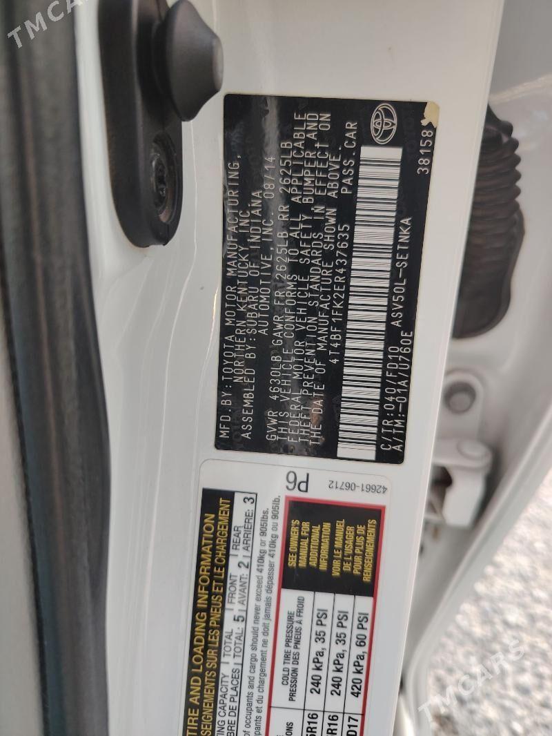 Toyota Camry 2014 - 235 000 TMT - Aşgabat - img 6