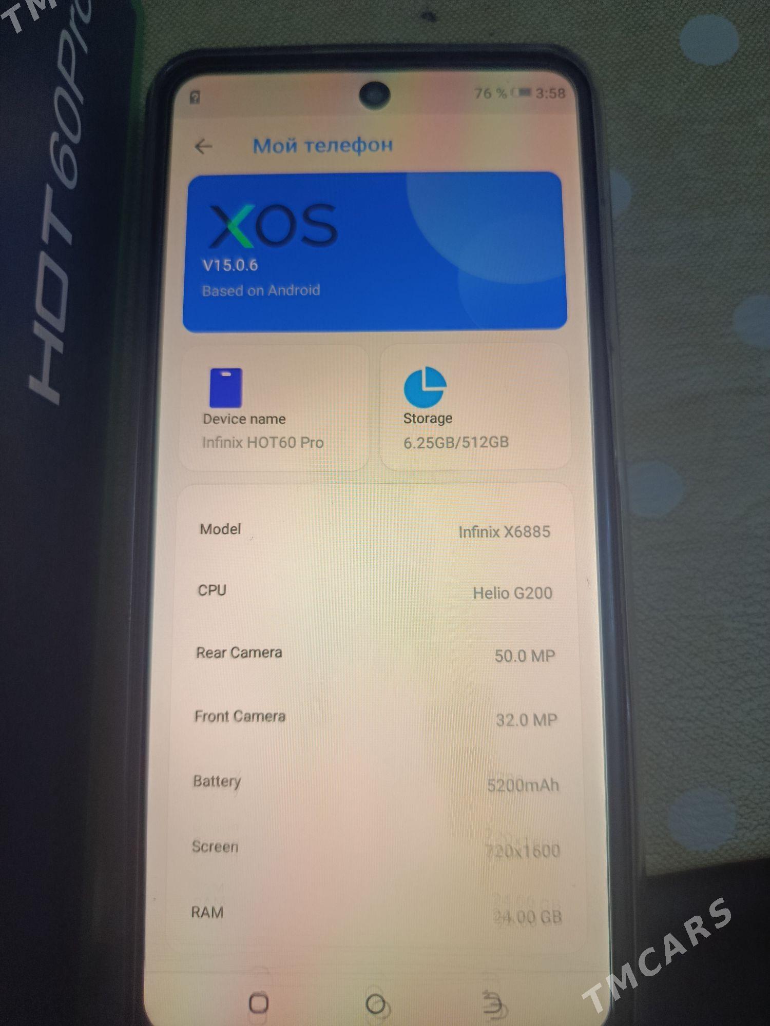 Infinix hot 60 pro - Daşoguz - img 2