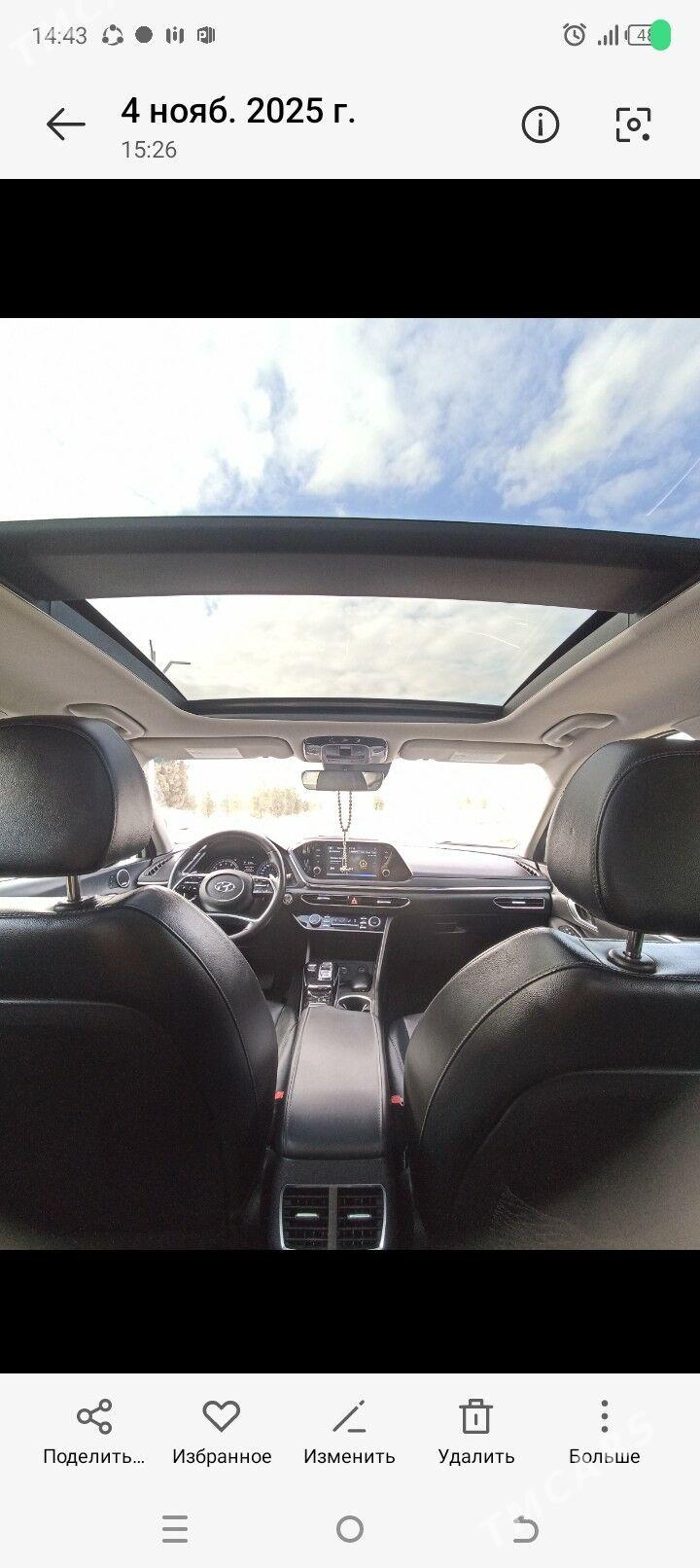 Hyundai Sonata 2020 - 320 000 TMT - Podwoýski köç. (Bitarap Türkmenistan şaýoly) - img 3