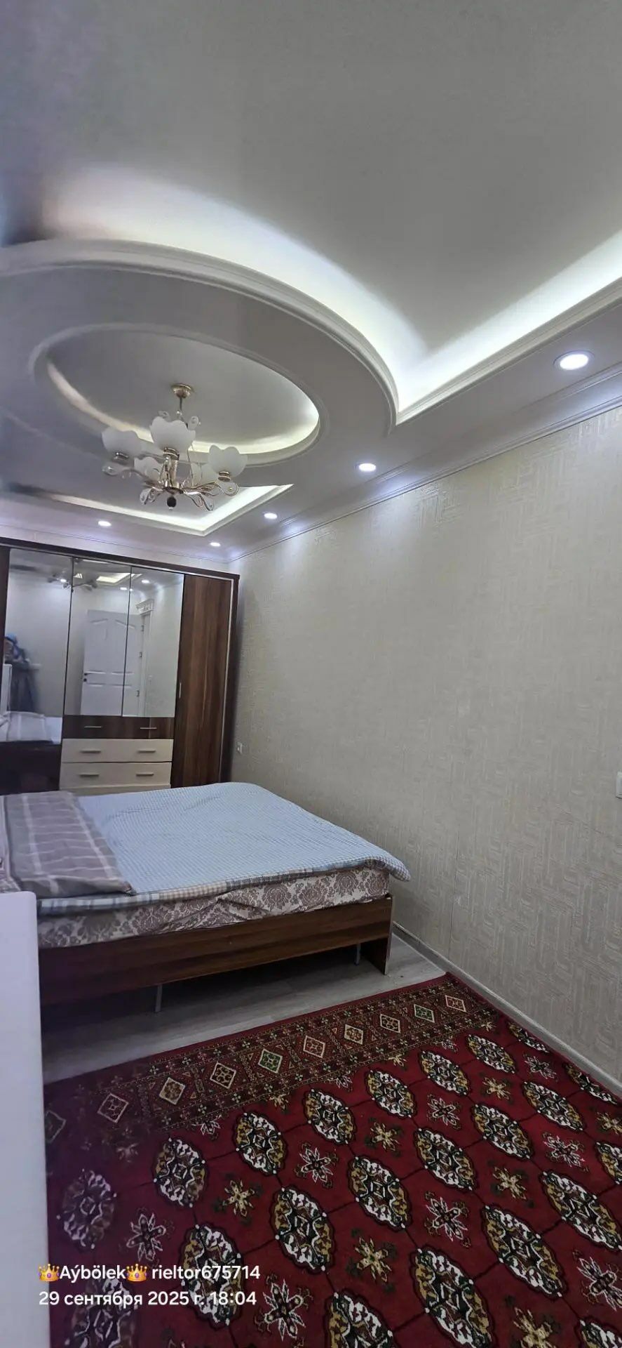 10мкр 1эт 2ком 58м2 Срочно - Ашхабад - img 3