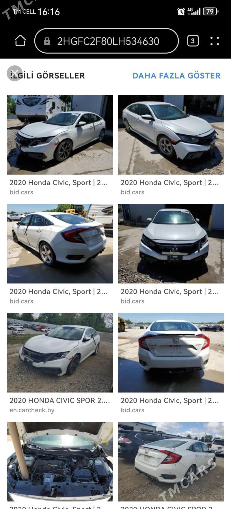 Honda Civic 2020 - 225 000 TMT - 4 mkr - img 3