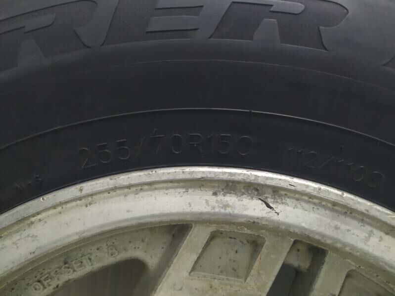 255 70 15 teker diska bn bile 1 000 TMT - Balkanabat - img 2