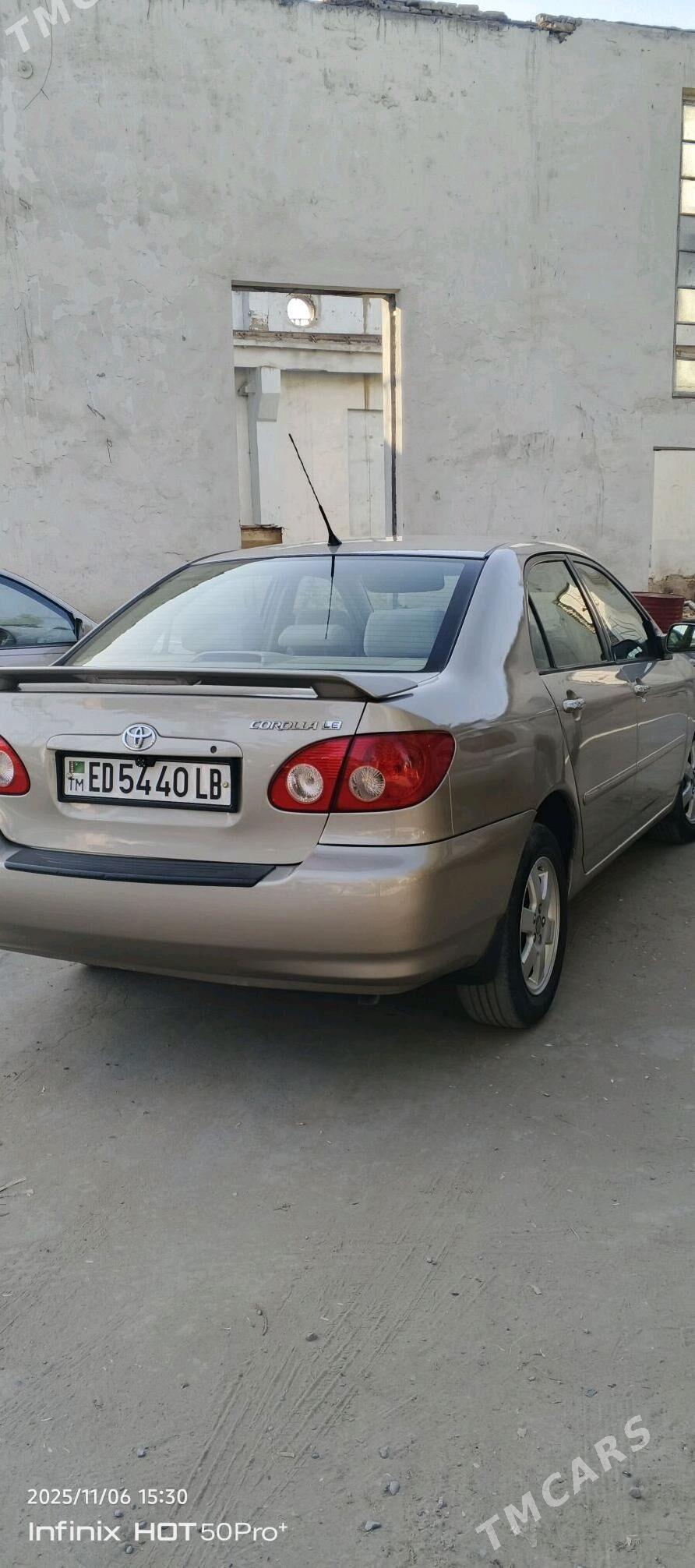 Toyota Corolla 2005 - 130 000 TMT - Керки - img 5