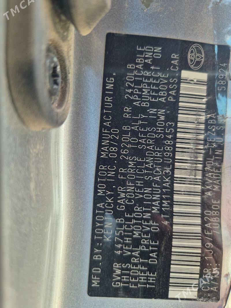 Toyota Camry 2020 - 256 000 TMT - Mary - img 7