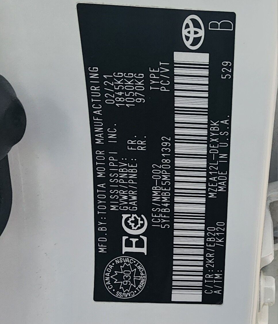 Toyota Corolla 2021 - 296 000 TMT - 14-nji tapgyr (Sowhozny köç) - img 4