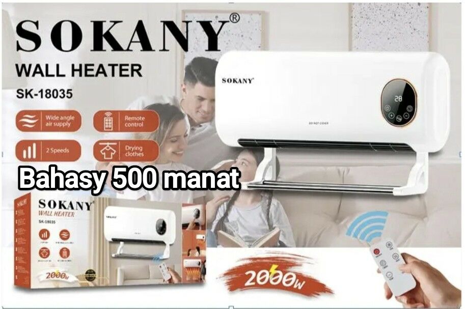 PEÇLER GYZGYN WENTILŸATOR TÄZE - Гуртли - img 1