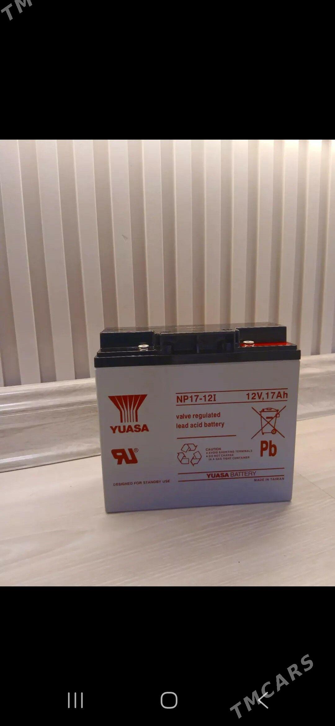 12v 17ah akumlyator - Aşgabat - img 4