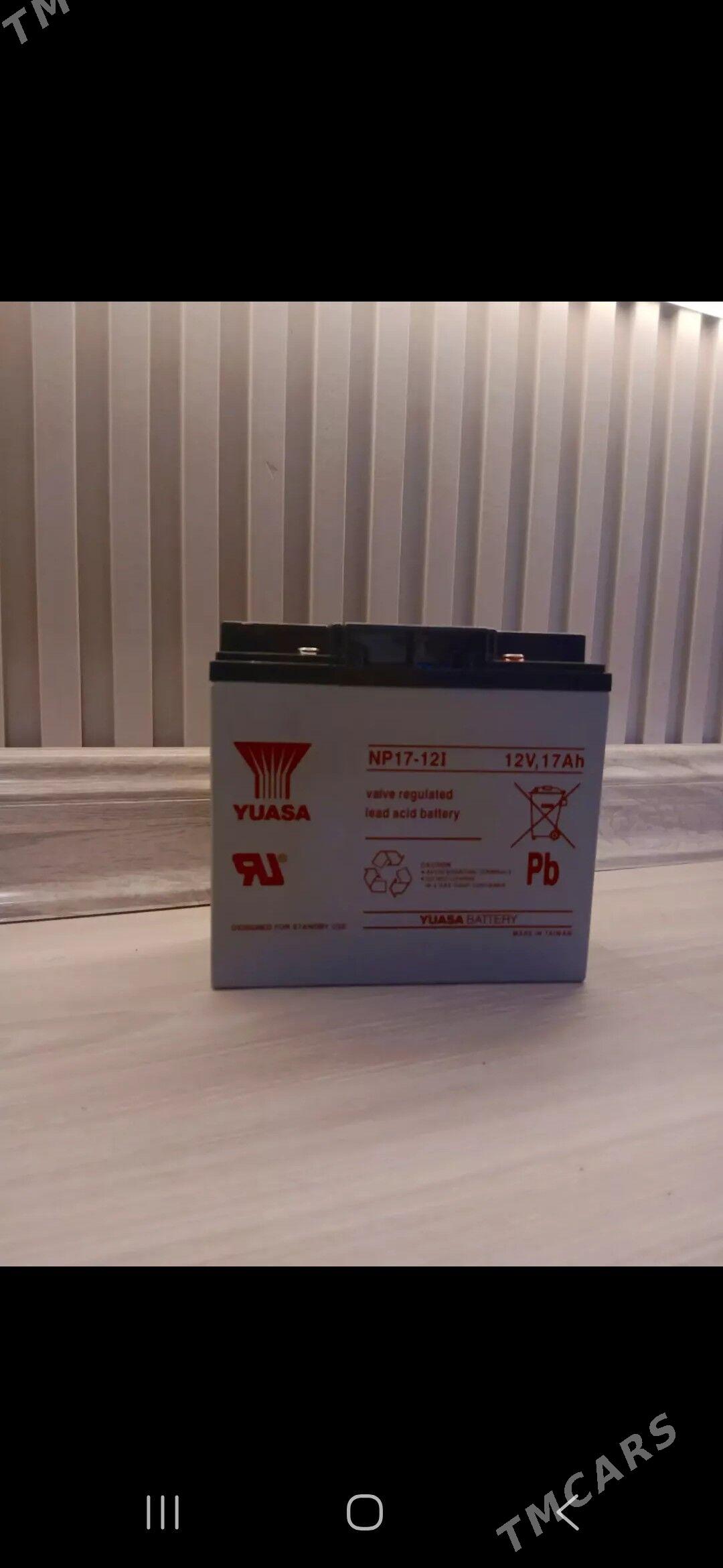 12v 17ah akumlyator - Aşgabat - img 5