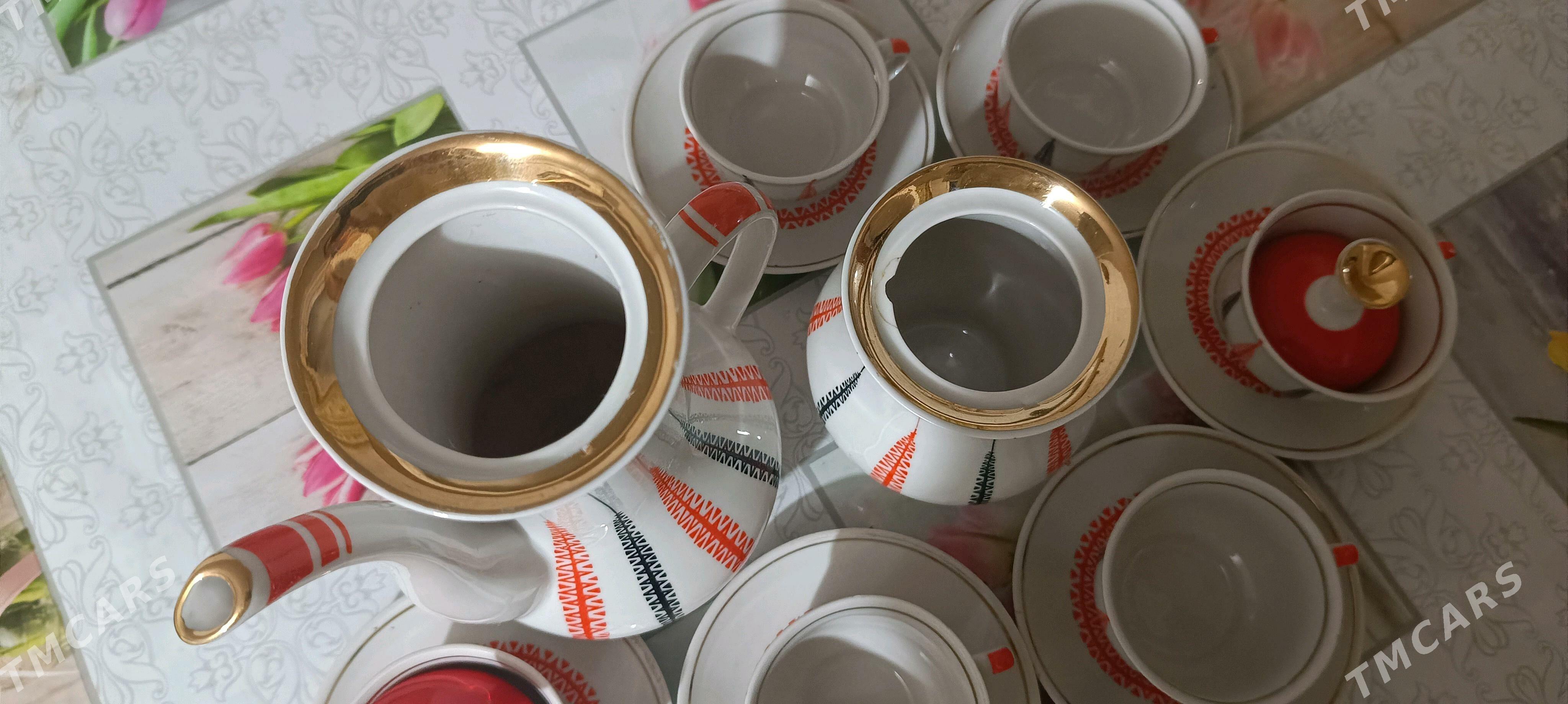 Кофейный фарфоровый сервиз - Байрамали - img 2