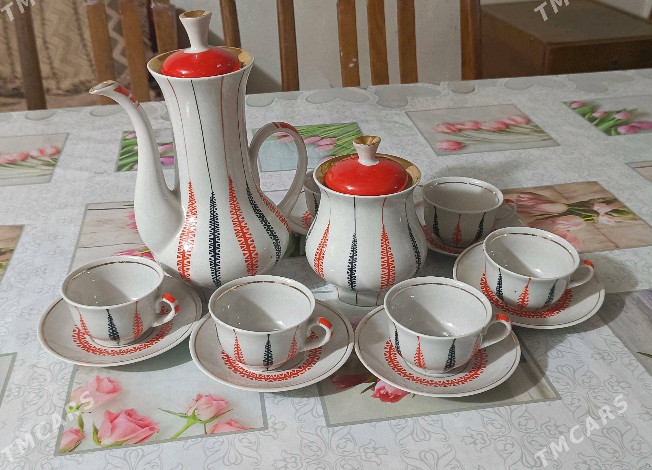 Кофейный фарфоровый сервиз - Байрамали - img 1