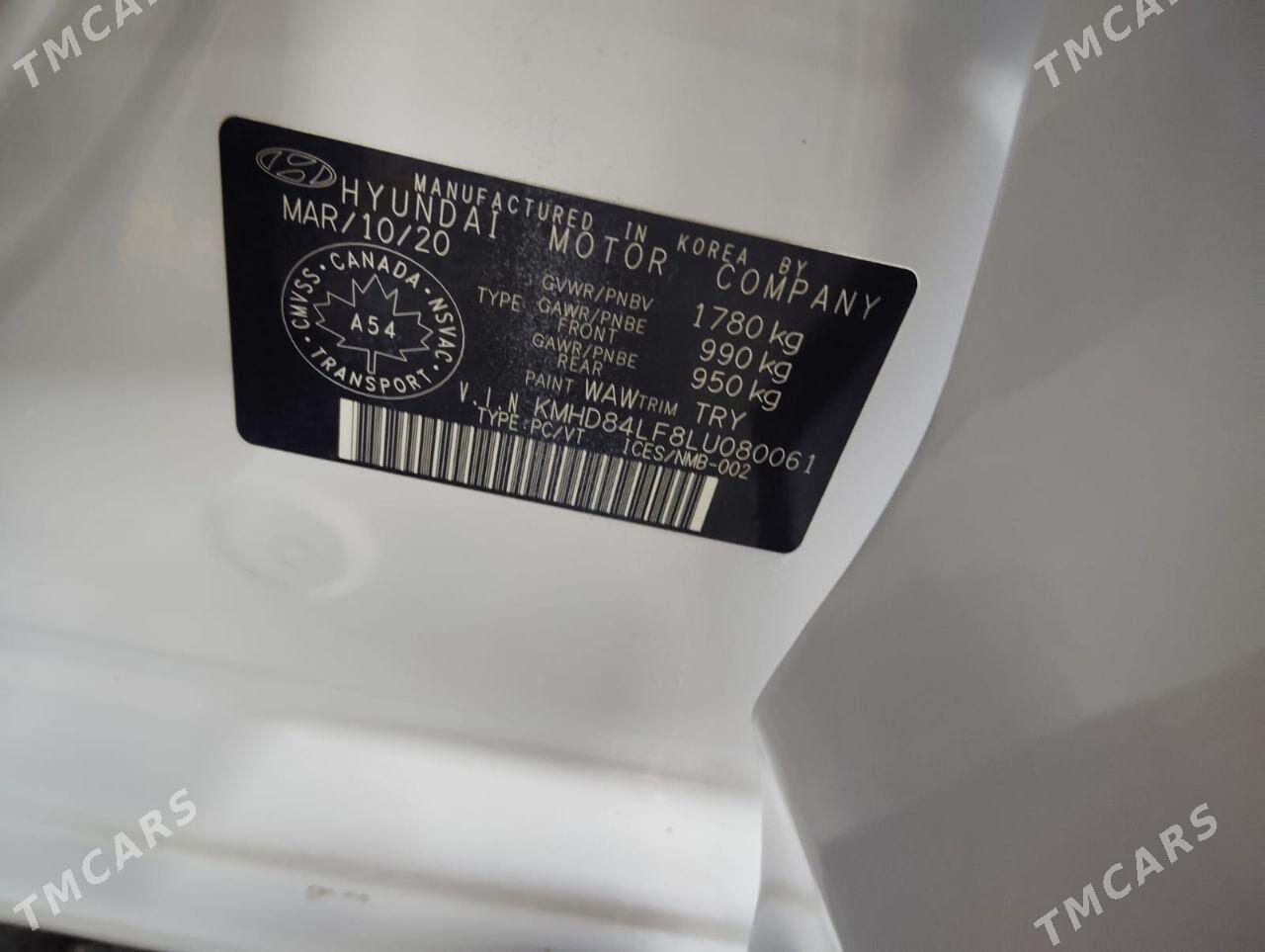 Hyundai Elantra 2020 - 245 000 TMT - Aşgabat - img 7