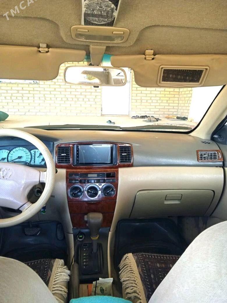 Toyota Corolla 2001 - 100 000 TMT - Бабадайхан - img 8