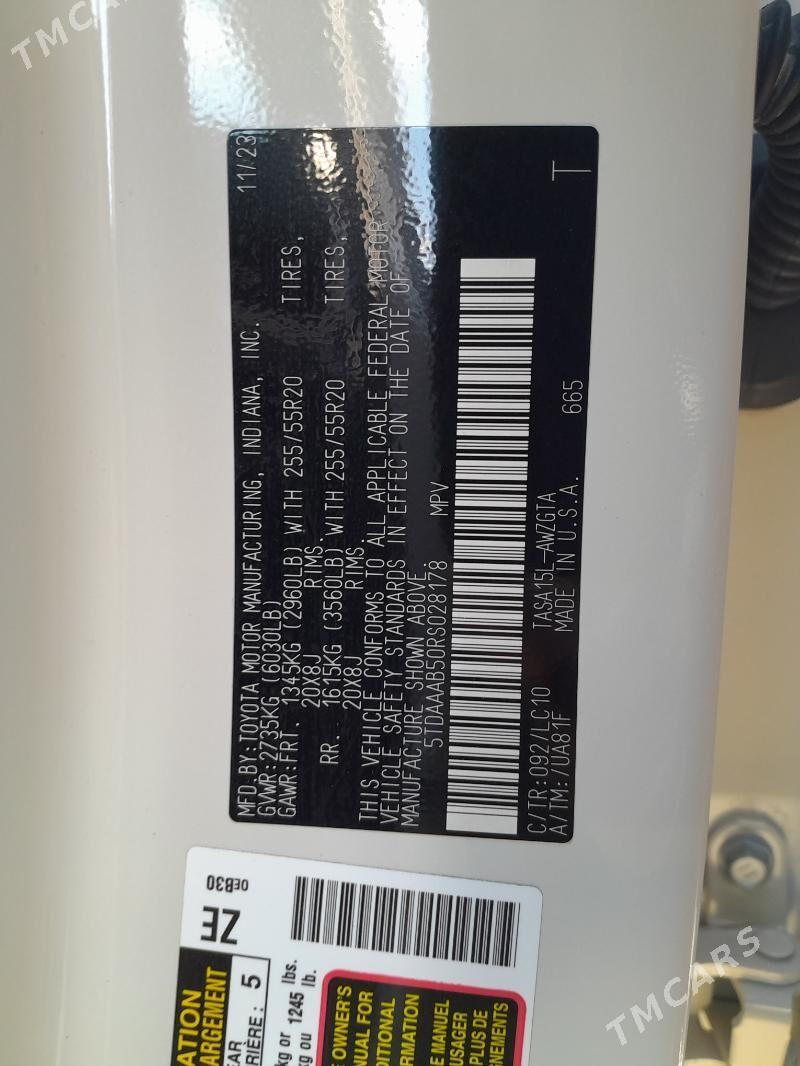 Toyota Highlander 2024 - 950 000 TMT - Türkmenabat - img 7